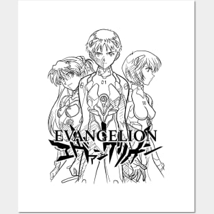 Evangelion Posters and Art